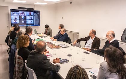Última reunión del Foro Argentino de Facultades y Escuelas de Medicina Públicas (Fafemp) en la Embajada de Brasil