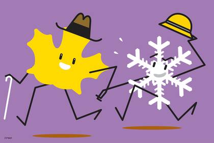 Últimas horas del otoño, al atardecer se producirá el solsticio y comenzará el invierno en el hemisferio sur