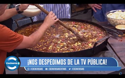 Último programa de Cocineros Argentinos por la TV Pública.