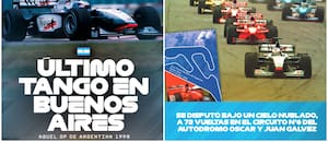 El recuerdo de la Fórmula 1 sobre el GP de Argentina de 1998, antes de la exhibición de Colapinto