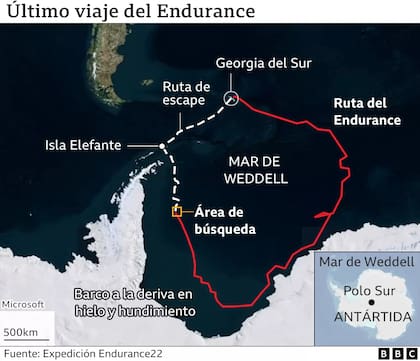 Último viaje del Endurance