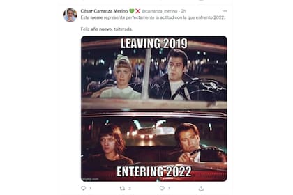 Uma Thurman y John Travolta, se hicieron presentes en los memes de Año Nuevo