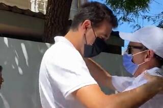 Del Potro y Jaite, el abrazo menos pensado después de años de conflictos