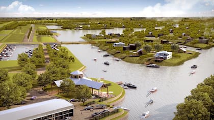 Un amplio panorama de un entorno natural maravilloso