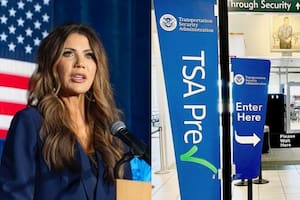 El anuncio de Kristi Noem y la suspensión que la TSA no sufrió