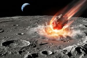 Un asteroide amenaza la Luna con un impacto histórico y visible desde la Tierra