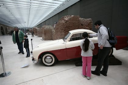 Un auto Justicialista Gran Sport 1954, similar al que perteneció a Perón