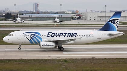 Un avión de EgyptAir