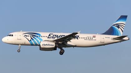 Un avión de EgyptAir