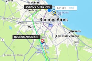 Un avión de Aerolíneas tuvo una falla en un motor cuando despegaba desde Aeroparque