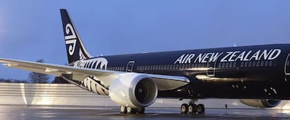 Un avión de Air New Zealand