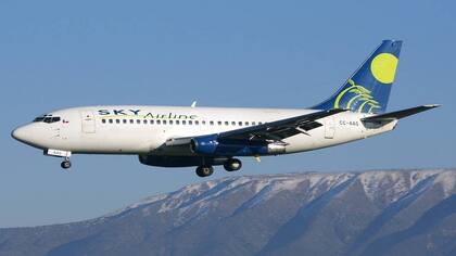 Un avión de Sky Airlines