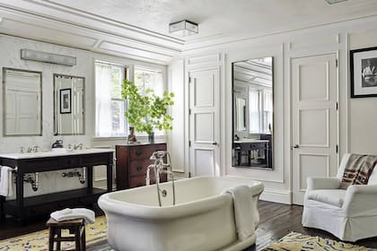 Un baño protagonista que es un ambiente más de la casa