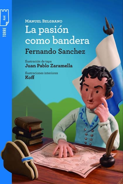 Un Belgrano moldeado en plastilina por el creador de El hombre más chiquito del mundo