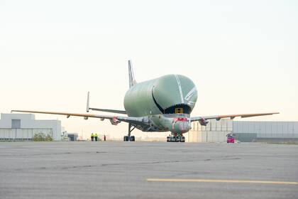 Un BelugaXL en construcción