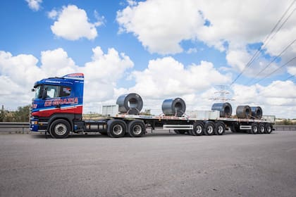 Un bitren promedio puede llevar hasta 75 toneladas de carga.