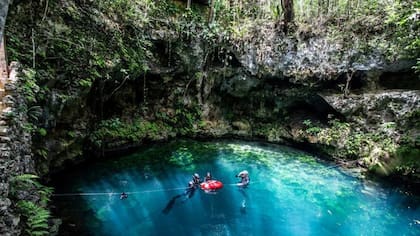 Un buzo argentino que era buscado en un cenote de México apareció muerto: qué pasó