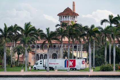 La mudanza de Trump a Mar-a-Lago