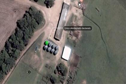 Un campo con un solo silo declarado, según Arba