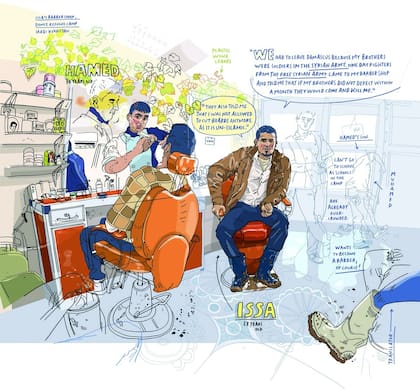 Un campo de refugiados, encargado a Olivier Kugler por Médicos sin Fronteras