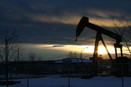 Un campo petrolero en Alberta