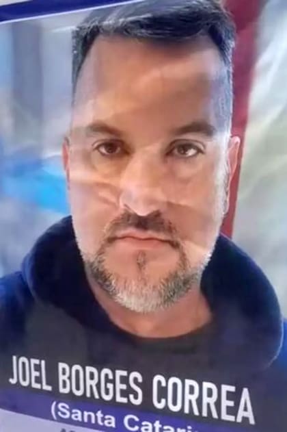 Un cartel que reclamaba la libertad de Joel Borges Correa