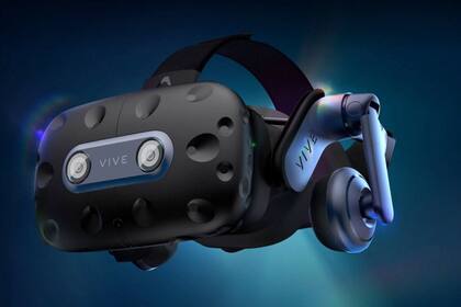 Un casco de realidad virtual HTC Vive Pro 2