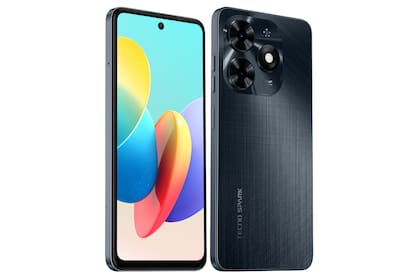 Un celular Spark 20C de Tecno