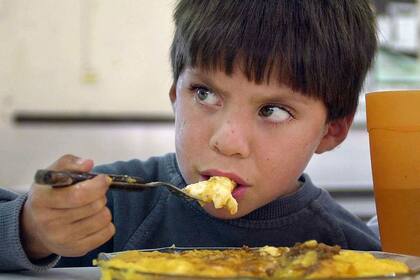 Un chico de una escuela de San Francisco Solano