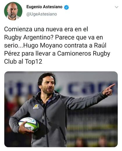 Un chiste que se convirtió en fake news: la imagen con el falso tuit que se volvió viral y le dio repercusión a la búsqueda de Camioneros Rugby Club