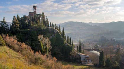 Un científico comparó los resultados intestinales de Hugh Pym con los de las personas que viven en la región de Emilia-Romaña, en el norte de Italia.