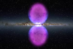 Qué son las dos misteriosas burbujas violetas que fueron descubiertas “flotando” cerca de la Tierra