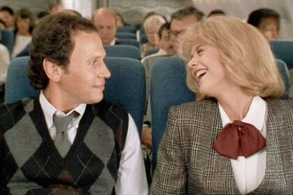 Un clásico. Billy Crystal y Meg Ryan, en el segundo encuentro entre Harry y Sally en la película de Rob Reiner