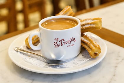 Un clásico: chocolate con churros