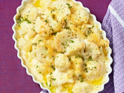 Un clásico: coliflor gratinado