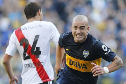 Un clásico: Silva festeja y River lo sufre