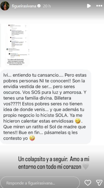"Un colapsito y a seguir", exclamó Figueiras tras descargar su ira en las redes sociales