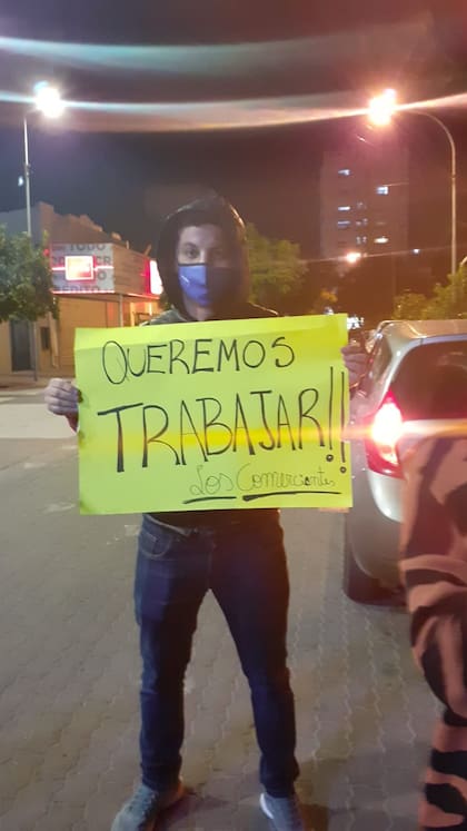 Un comerciante de La Rioja reclama por la vuelta de las restricciones a la actividad