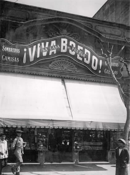 Un comercio orgulloso de ser de Boedo. 1930.
