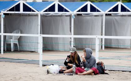 Un comienzo frío en Mar del Plata