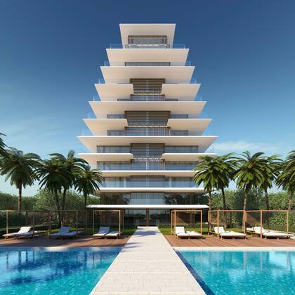 Un comprador anónimo pagó en criptomonedas un penthouse en el noveno piso del lujoso edificio de 12 plantas