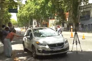 Manejaba con 2.20 de alcohol en sangre y tuvo que dejar su auto en el control de tránsito en vivo