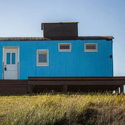 Un container-casa en Centinela del Mar