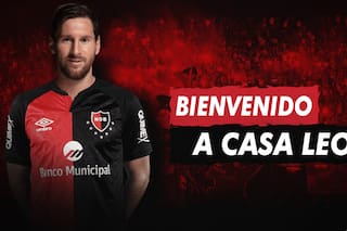 La salida de Messi: la broma de un hincha de Newell's que profetizó el final