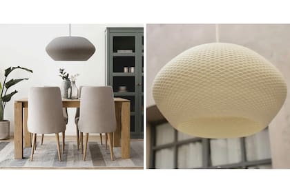 Un dato importante es que este tipo de artefactos, que no dejan de ser de plástico solo admiten focos LED, que tienen baja emisión de calor.