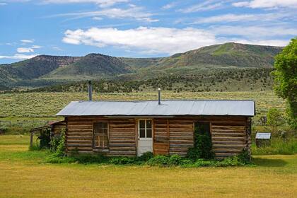 Un de las casas que hay dentro de Three Springs Ranch