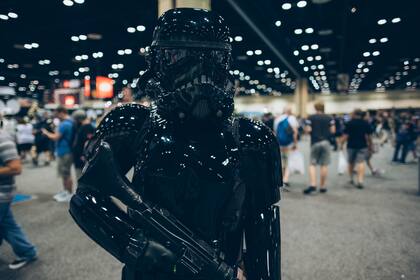 Un death trooper, de la última película estrenada