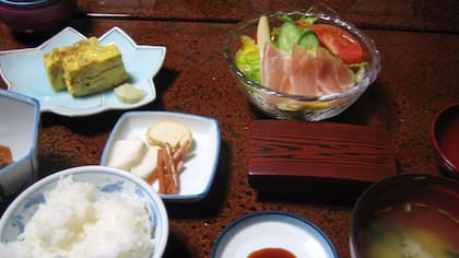 Un desayuno japonés