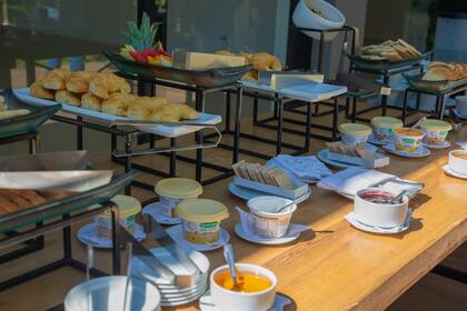 Un desayuno completo y 100% vegetal.