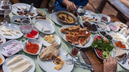 Un desayuno en Turquía